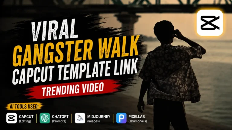 Viral Gangster Walk CapCut Template link | Trending Video