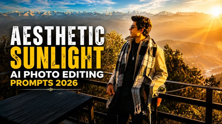 Aesthetic Sunlight AI Photo Editing Prompts 2026