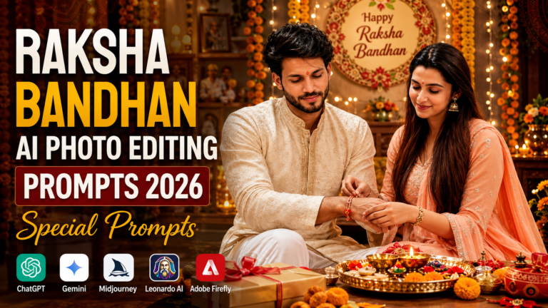 Raksha Bandhan AI Photo Editing Prompts 2026