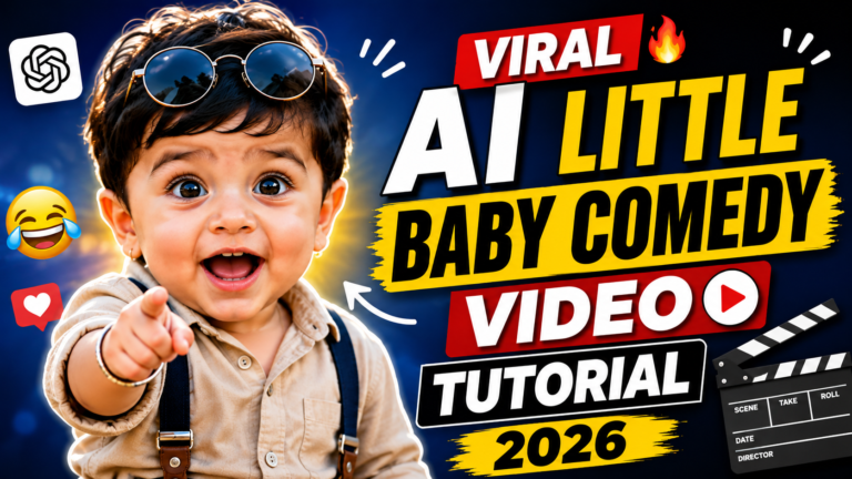Viral AI Little Baby Comedy Video Prompt 2026