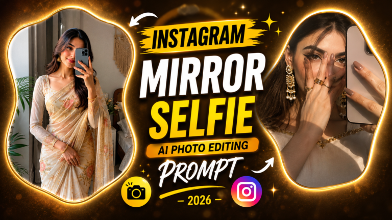 Instagram Mirror Selfie AI Photo Editing Prompt 2026