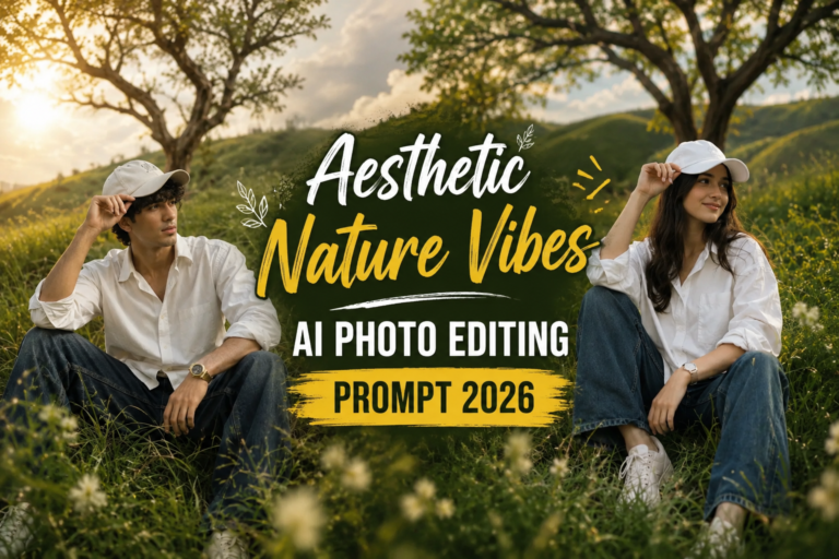 Aesthetic Nature Vibes AI Photo Editing Prompt 2026