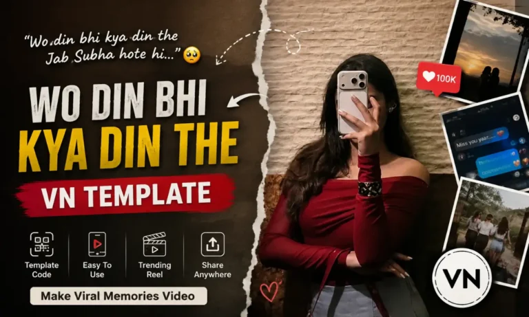 Wo Din Bhi Kya Din The VN Template