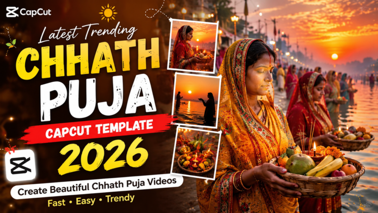 Latest Trending Chhath Puja CapCut Template 2026