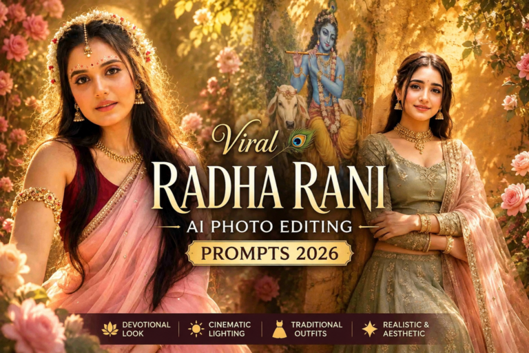 Viral Radha Rani AI Photo Editing Prompts 2026