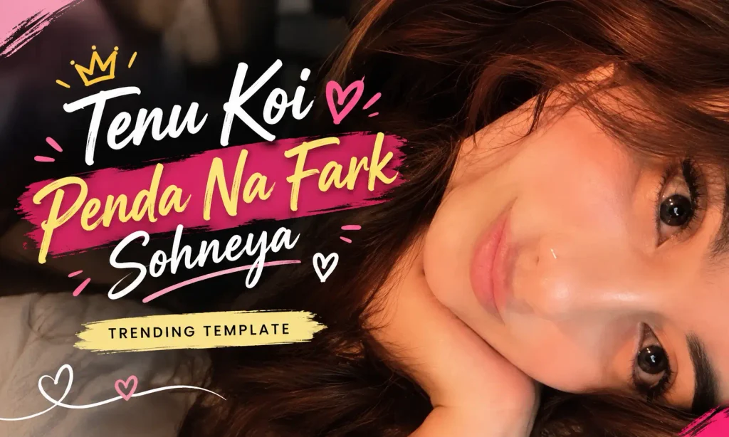 Tenu Koi Penda Na Fark Sohneya Template